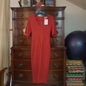 ASOS red dress Size 4